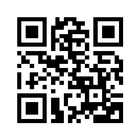QR code classique noir et blanc